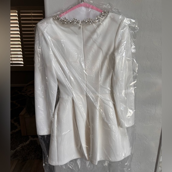 Nadine Merabi Kimberly White Dress - Picture 9 of 9